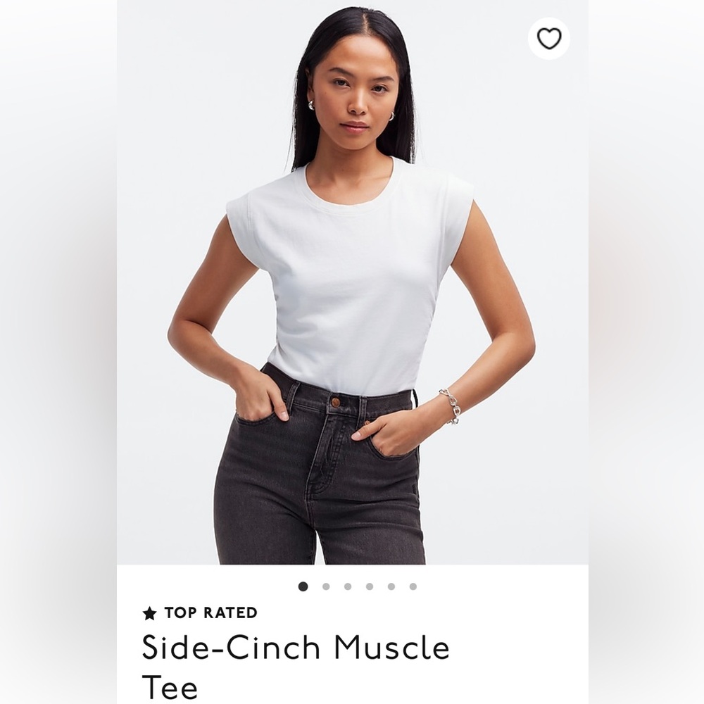 Madewell Side Cinch Muscle Tee